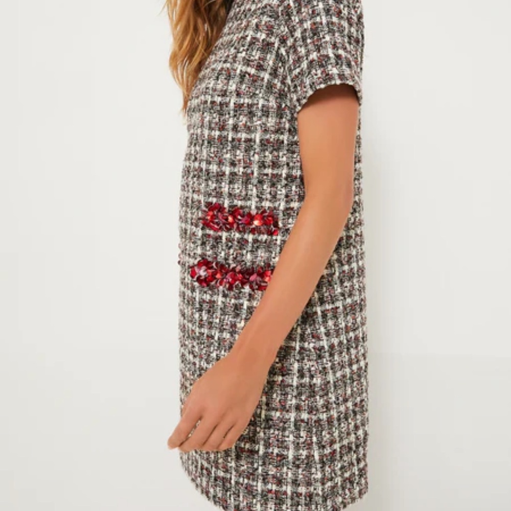 TUCKERNUCK Winterberry Sequin Tweed Jackie Dress - Picture 2 of 5